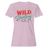 Wild Darling Retro Women's T-Shirt Light Pink Unisex T-shirt, Sweatshirt, Hoodie, Long Sleeve Tee