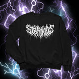 Stray Kids Heavy Metal Text Sweatshirt - Trendy Graphic Swea