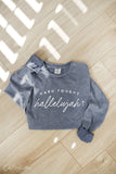 Hard Fought Hallelujah Mineral Washed Long Sleeve Graphic