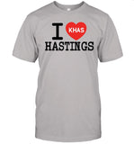 Brad Beahm Khas I Love Khas Hasting Shirt