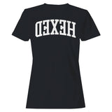Hexed Bold Arched Typography Women's T-Shirt