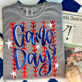 Faux Metallic Game Day Tee
