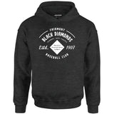Fairmont Black Diamonds - West Virginia - Vintage Defunct Baseball Teams - Unisex Hoodie