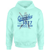 Fall River Cascades - Massachusetts - Vintage Defunct Baseball Teams - Unisex Hoodie