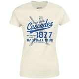 Fall River Cascades - Massachusetts - Vintage Defunct Baseball Teams - Women's T-Shirt