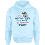 Fargo Divorcees - North Dakota - Vintage Defunct Baseball Teams - Unisex Hoodie
