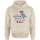 Fargo Divorcees - North Dakota - Vintage Defunct Baseball Teams - Unisex Hoodie