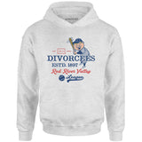 Fargo Divorcees - North Dakota - Vintage Defunct Baseball Teams - Unisex Hoodie