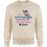 Fargo Divorcees - North Dakota - Vintage Defunct Baseball Teams - Unisex Sweatshirt