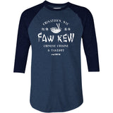 Faw Kew Chinese Cuisine - 3/4 Sleeve Raglan T-Shirt