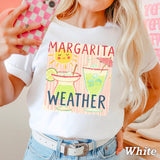 Margaritas Weather Summer T-Shirt | Comfort Color