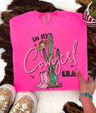 In My Cowgirl Era - Comfort Color - Multiple Color Options Unisex T-shirt, Sweatshirt, Hoodie, Long Sleeve Tee