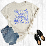 Funny Reading Just One More Chapter Graphic Tee