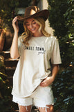 Small Town Girl Oversized Graphic Top