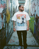 Looney World White Tee