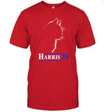 Cat Ladies For Kamala Funny Cat 2024 President Kamala-Harris Tee Shirt