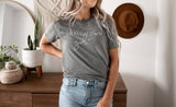 Western Small Town Girl Everyday Graphic Tee Free Shipping