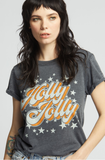 303272 - 930 Holly Jolly Burn Out Graphic Tee