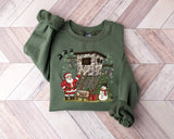 Christmas Duck Hunting Sweater