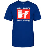 Darryl Talley Wearing Bush's America Takin' It In The Gas Shirt