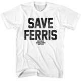 Ferris Bueller's Day Off - FBDO Save Ferris Again T-Shirt