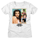 Ferris Bueller's Day Off Sloane Collage Womens T-Shirt