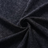 Hawaiian Tee For Men Crew Neck 100% Cotton Vintage Washed T-Shirt - Black