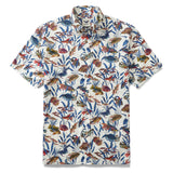 Men's Fish Shirt Button Down Tropical Hawaiian Shirts For Men Short Sleeve Aloha Shirt Nature Collector