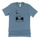 Idaho State Road Mountain Graphic Tee 019