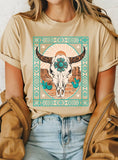 Desert Cowskull Graphic Tshirts