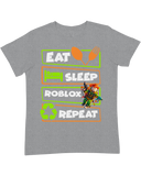 YOUTH Eat Sleep Roblox Premium Crewneck Tee