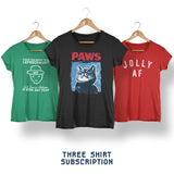 Monthly T-Shirt Subscription