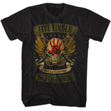 Five Finger Death Punch - Winged Skull Boyfriend Tee