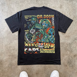MF DOOM VINTAGE COMIC HEAVYWEIGHT BLACK T-SHIRT