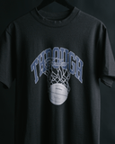 Follow Through Black Tee
