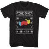 Foreigner - F Logo Xmas Sweater Boyfriend Tee