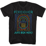 Foreigner - Juke Box Hero Boyfriend Tee