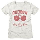Forrest Gump - Greenbow Ping Pong Womens T-Shirt