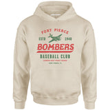 Fort Pierce Bombers - Florida - Vintage Defunct Baseball Teams - Unisex Hoodie