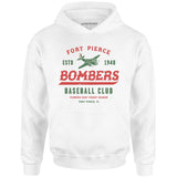 Fort Pierce Bombers - Florida - Vintage Defunct Baseball Teams - Unisex Hoodie