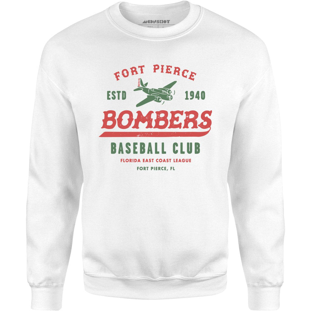 Fort Pierce Bombers - Florida - Vintage Defunct Baseball Teams - Unisex Sweatshirt