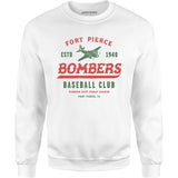 Fort Pierce Bombers - Florida - Vintage Defunct Baseball Teams - Unisex Sweatshirt