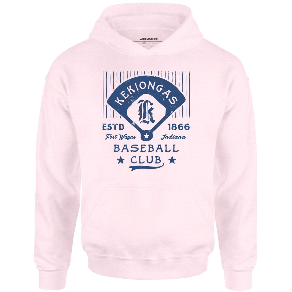 Fort Wayne Kekiongas - Indiana - Vintage Defunct Baseball Teams - Unisex Hoodie