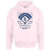 Fort Wayne Kekiongas - Indiana - Vintage Defunct Baseball Teams - Unisex Hoodie