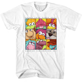 Fraggle Rock - 9 Character Dance T-Shirt