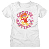 Fraggle Rock - Choose Happiness Womens T-Shirt