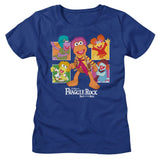 Fraggle Rock - Four Squares Womens T-Shirt