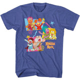 Fraggle Rock - Fraggles In Boxes Boyfriend Tee