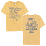 Fraggle Rock Names On Back Comfort Colors T-Shirt