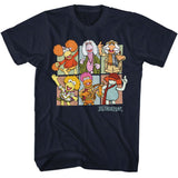 Fraggle Rock - Squares Boyfriend Tee